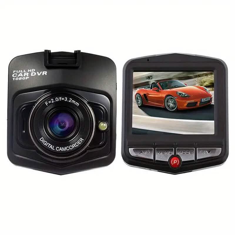 2,4-Zoll Full HD 1080P Dashcam, schwarz