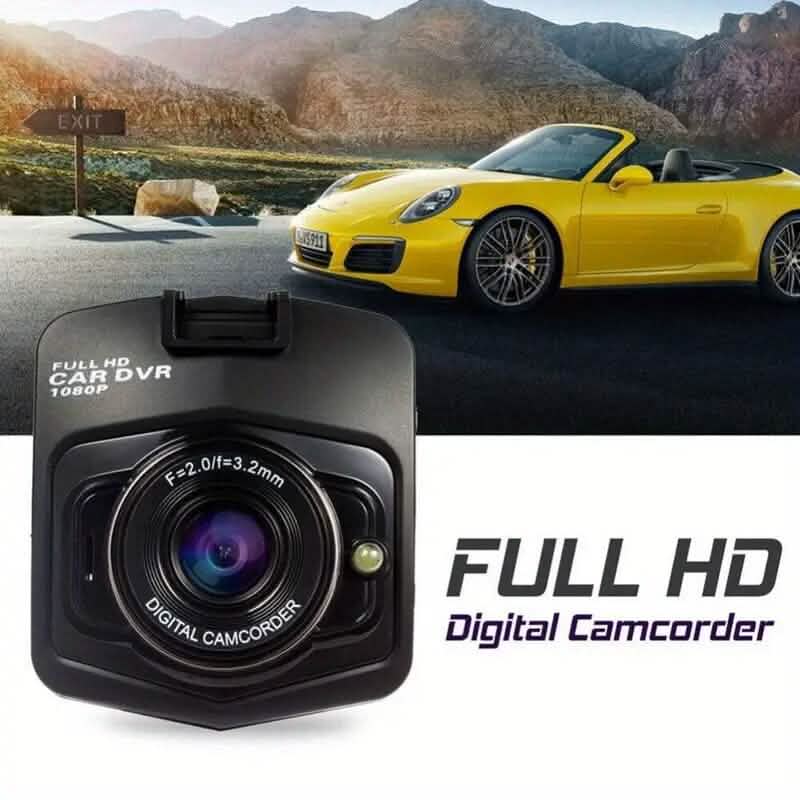 2,4-Zoll Full HD 1080P Dashcam, schwarz