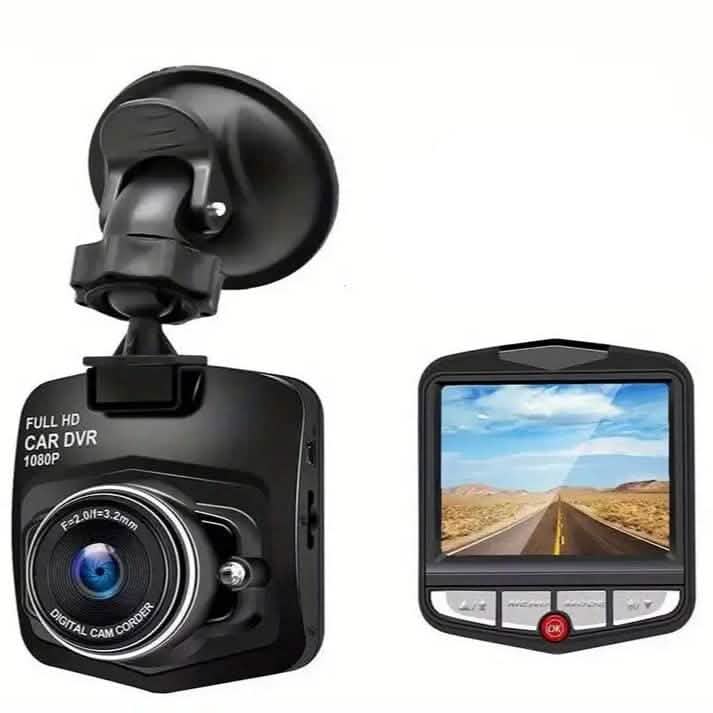 2,4-Zoll Full HD 1080P Dashcam, schwarz