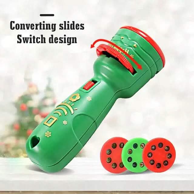 24 Muster Weihnachts-Taschenlampen-Projektorlampe