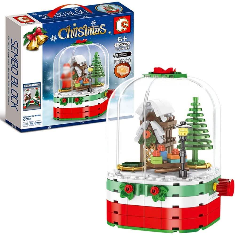 249-teilig: Weihnachts-Bausteine-Spielset