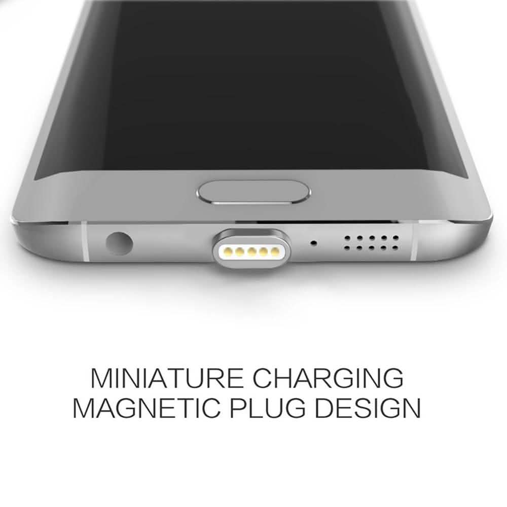 (2.4A) magnetisches Micro-USB-Synchronisierungs-Ladekabel