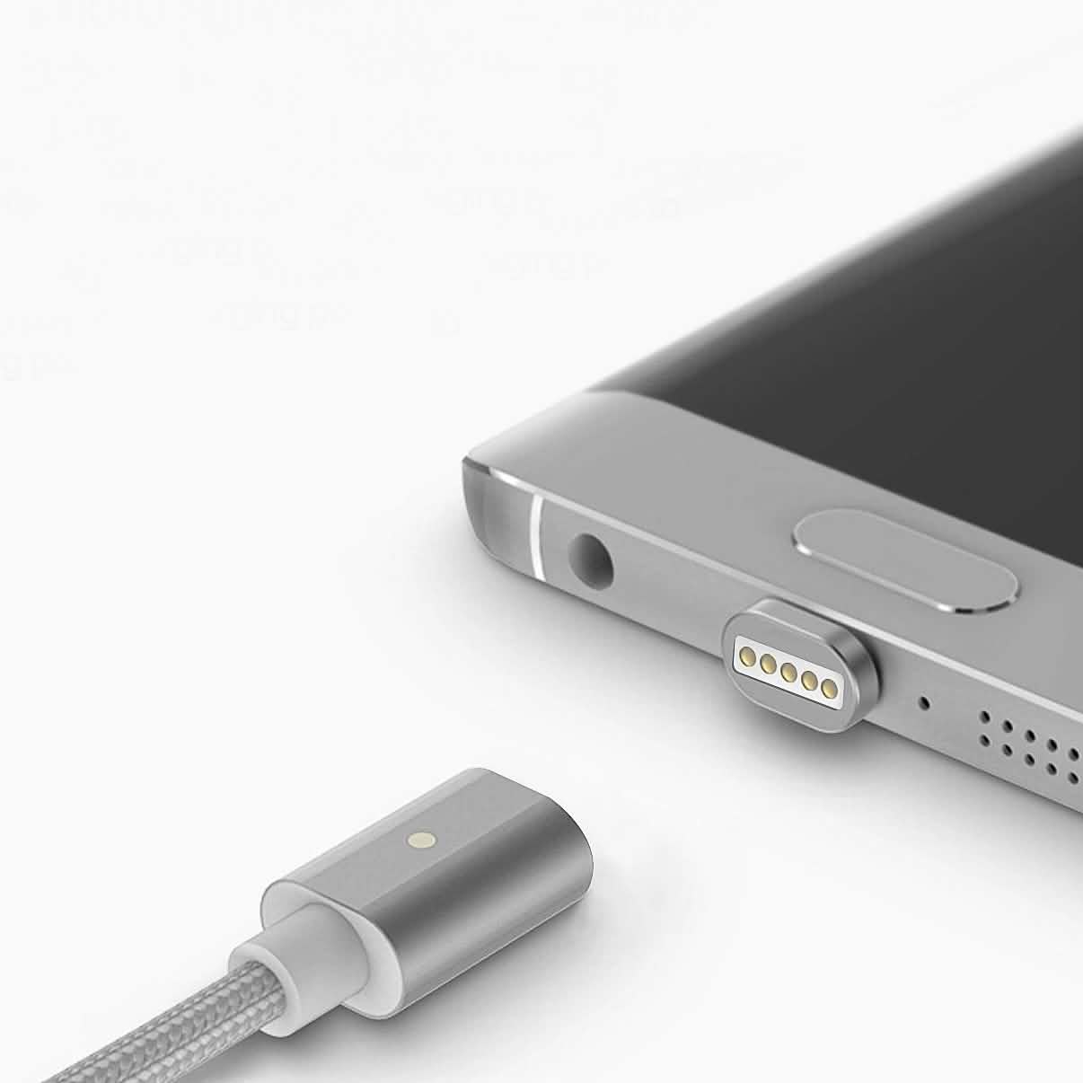 (2.4A) magnetisches Micro-USB-Synchronisierungs-Ladekabel