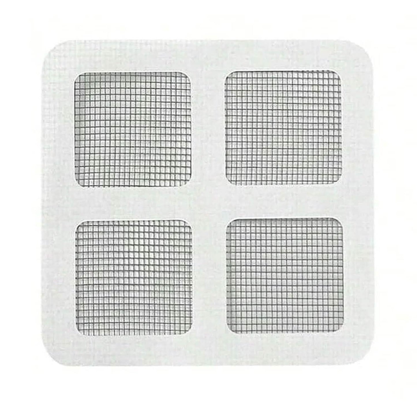 25er-Pack: 10 x 10 cm Einweg-Bodenablauf-Haarfänger-Aufkleber
