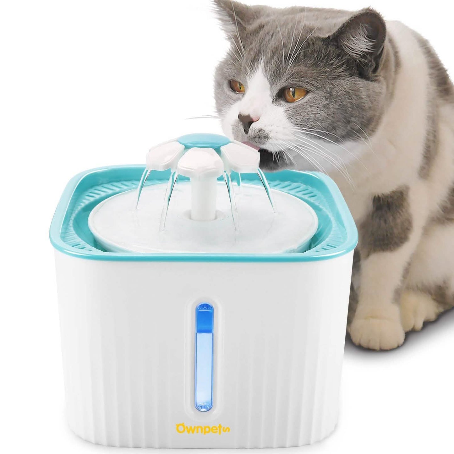 2,5-Liter superstiller Katzenbrunnen Trinknapf Tierspender