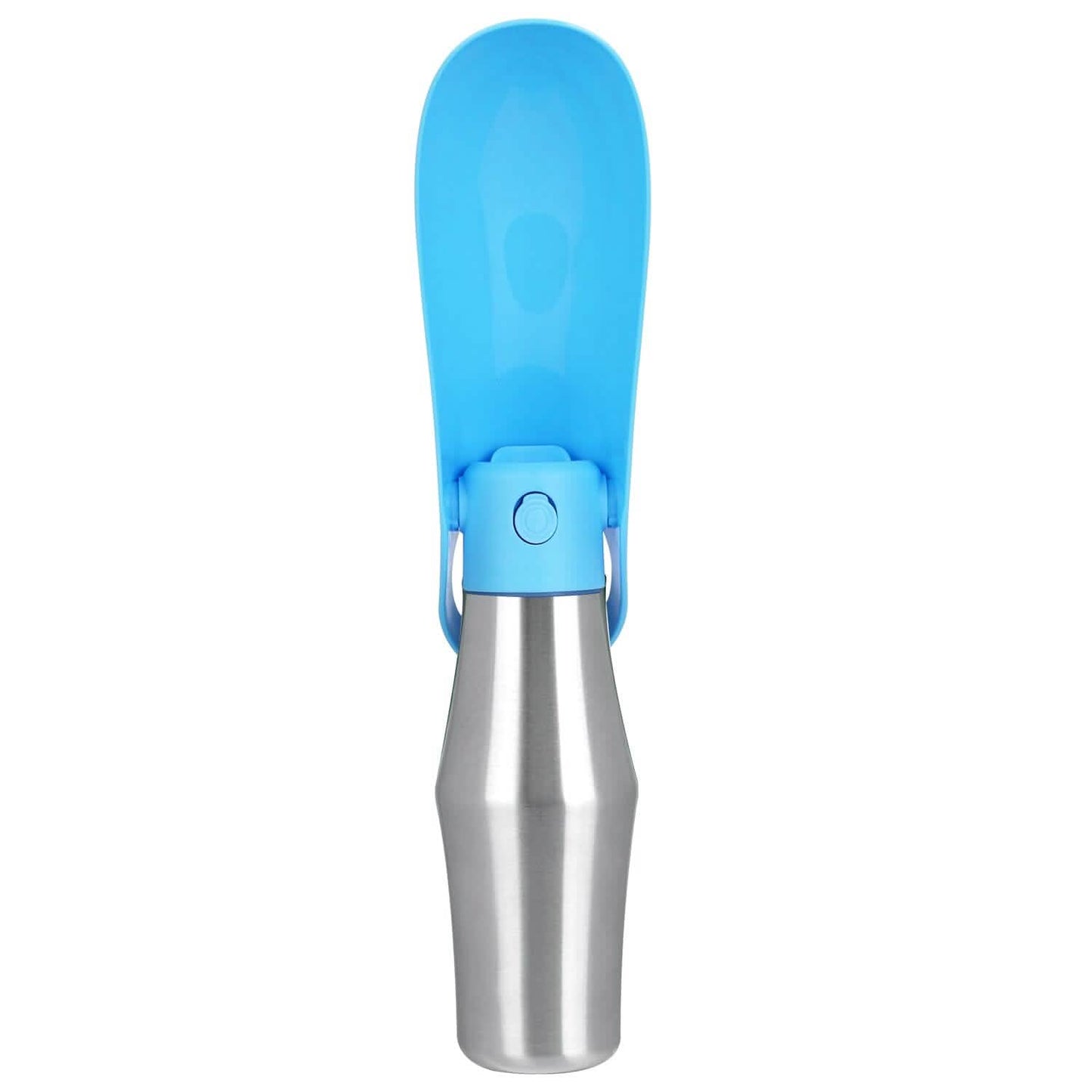 25oz Tragbarer Hunde-Wasserspender aus Edelstahl, auslaufsicheres Design