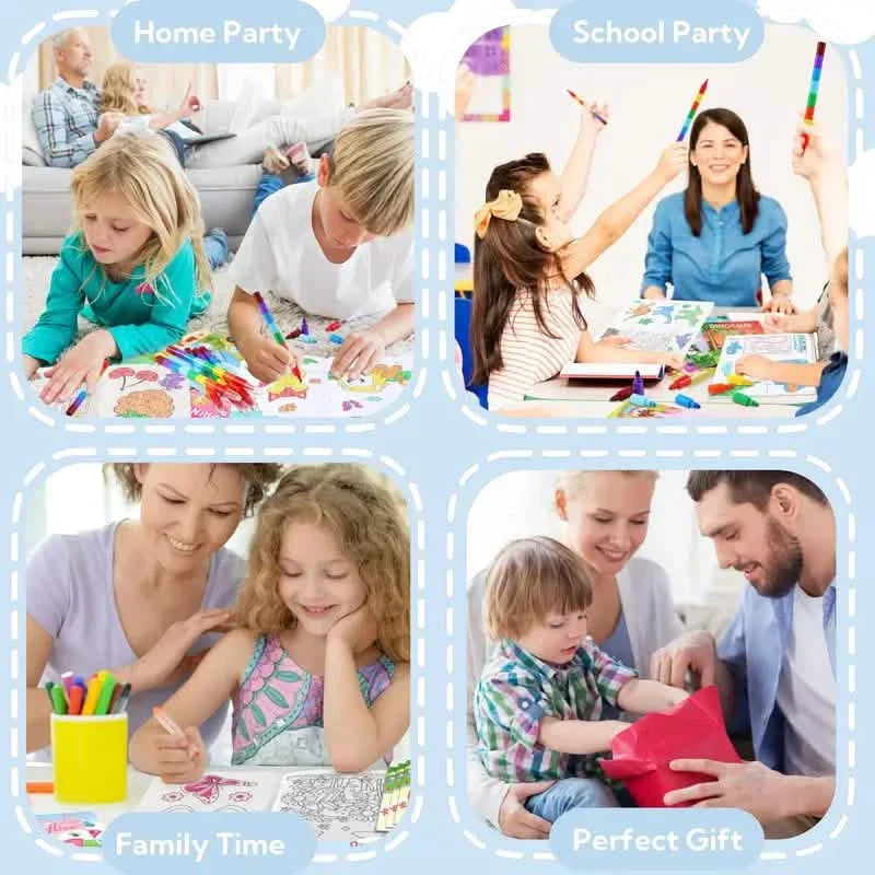 26er-Pack: Malbücher für Kinder von 4–8, 8–12 Jahren, Gastgeschenke für Geburtstagsfeiern