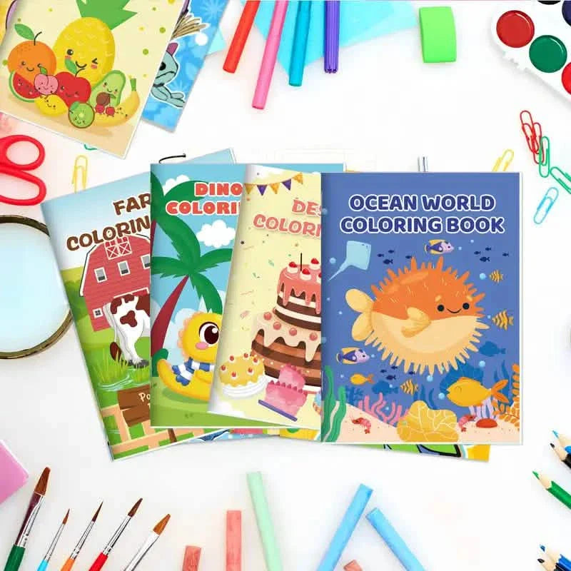 26er-Pack: Malbücher für Kinder von 4–8, 8–12 Jahren, Gastgeschenke für Geburtstagsfeiern