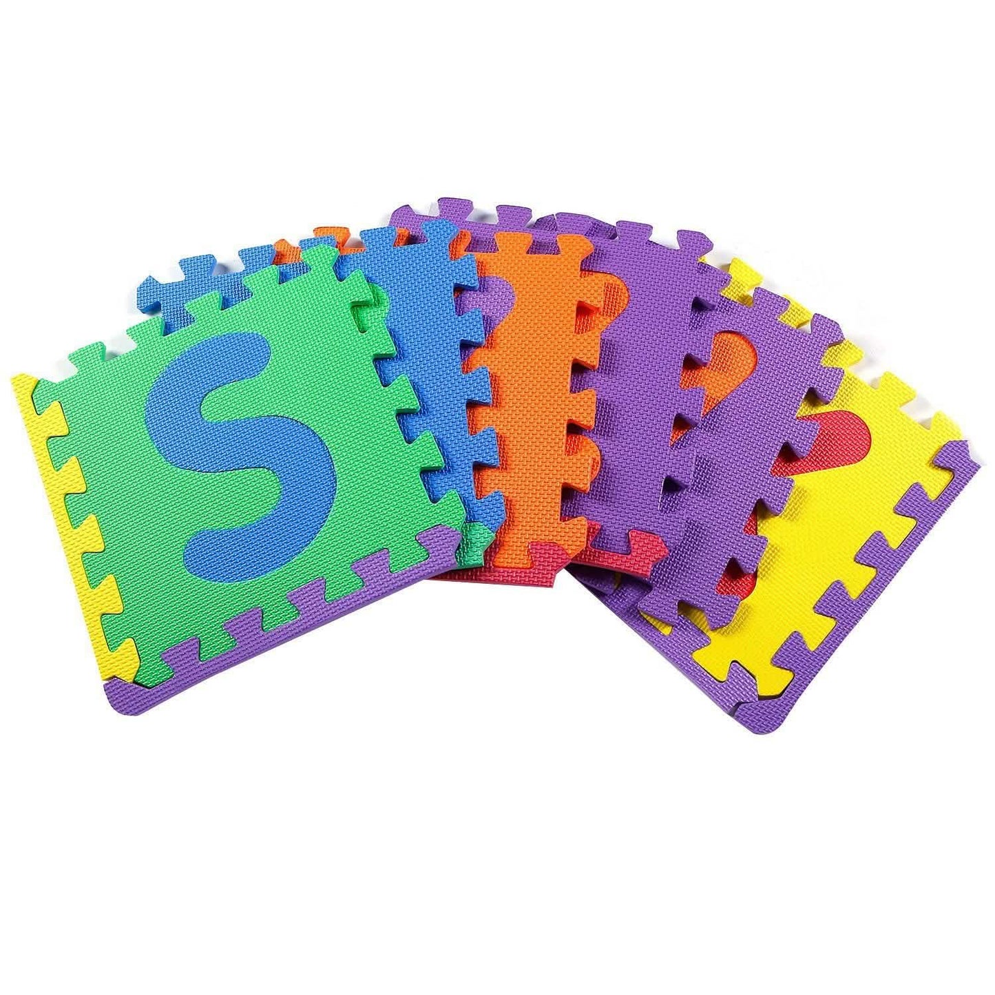 26-teilig: Alphabet-Spielmatte für Kleinkinder und Babys