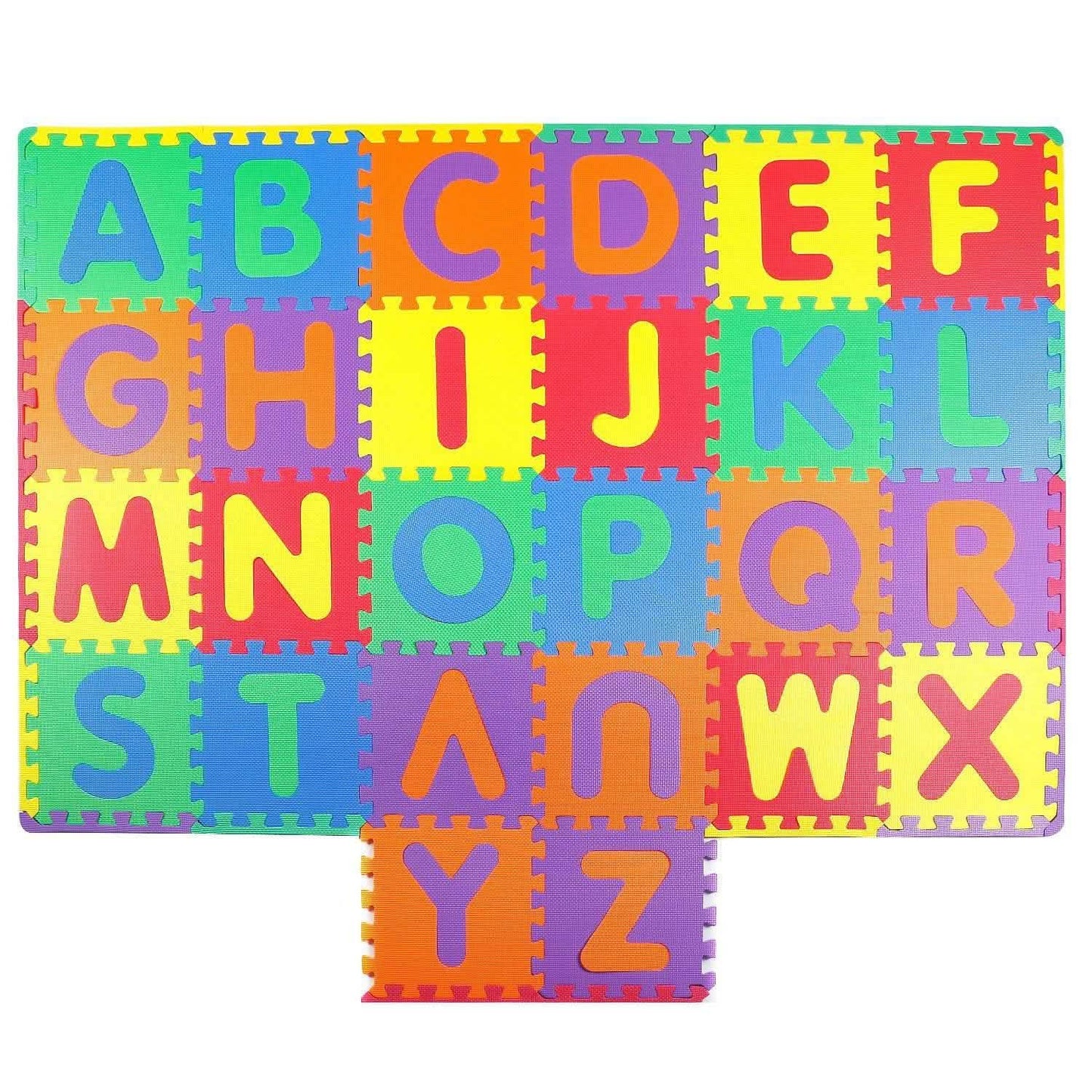 26-teilig: Alphabet-Spielmatte für Kleinkinder und Babys