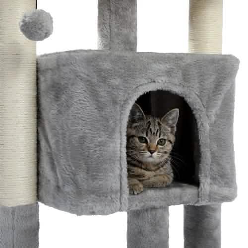 28,4" Kratzbaum für Indoor-Katzen