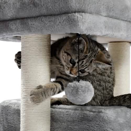28,4" Kratzbaum für Indoor-Katzen
