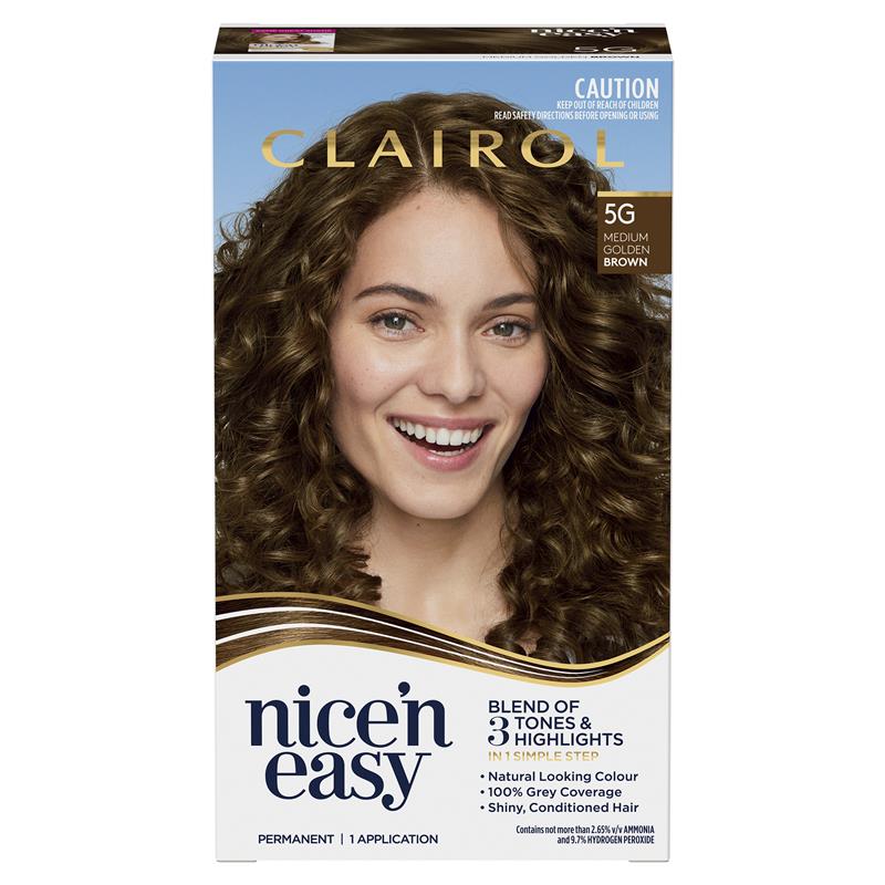 Dauerhafte Haarfarbe: 3 Nuancen + Highlights