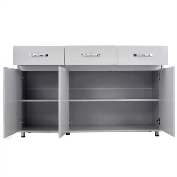 3-Schubladen-Anrichte, Sideboard, Buffetschrank