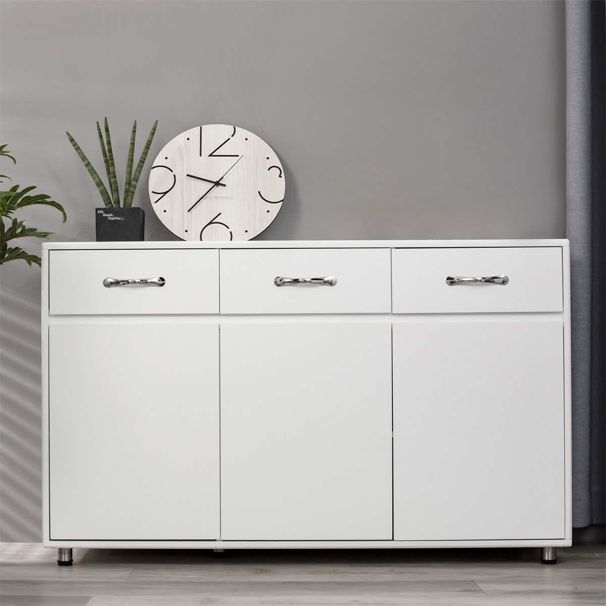 3-Schubladen-Anrichte, Sideboard, Buffetschrank