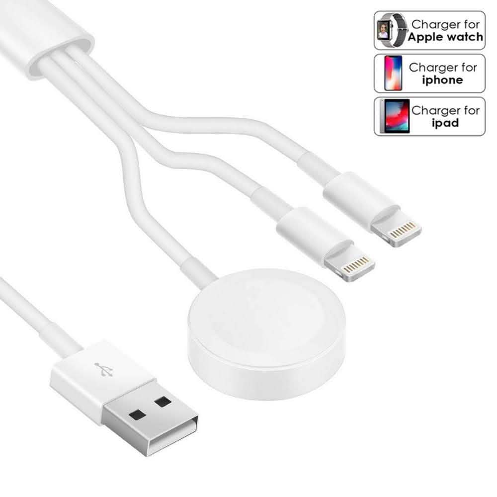 3-in-1 Apple iPhone- und Watch-Ladegerät