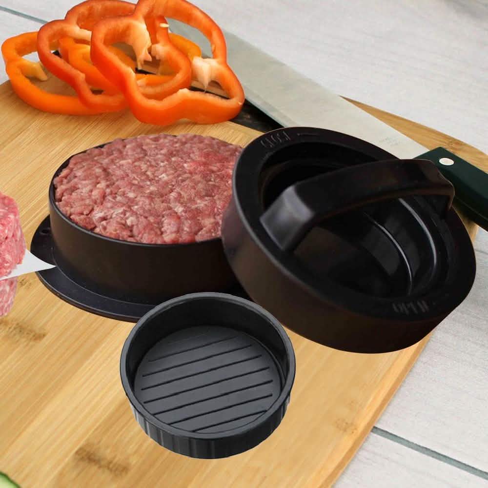 3-in-1 Hamburger- und Slider-Press-Set
