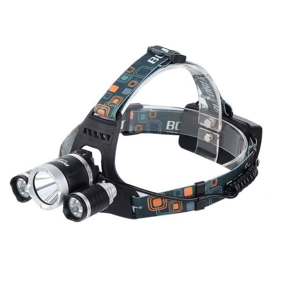 3 LED XM-L T6 Wasserdichte Stirnlampe LED Taschenlampe