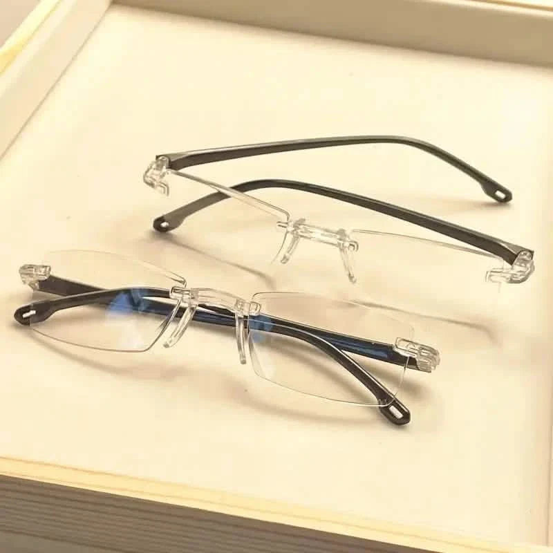 2K randlose Lesebrille für Damen und Herren