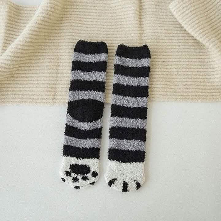3er-Pack: Katzenkrallen-Socken für Herbst und Winter