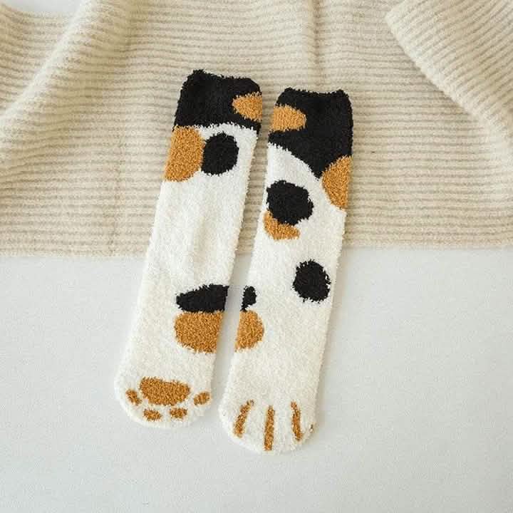 3er-Pack: Katzenkrallen-Socken für Herbst und Winter