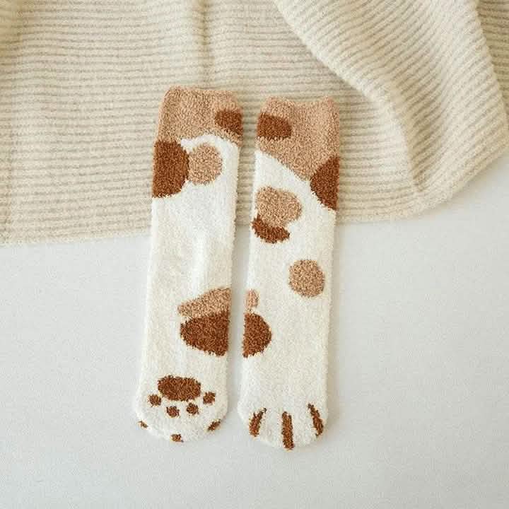 3er-Pack: Katzenkrallen-Socken für Herbst und Winter