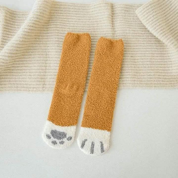 3er-Pack: Katzenkrallen-Socken für Herbst und Winter