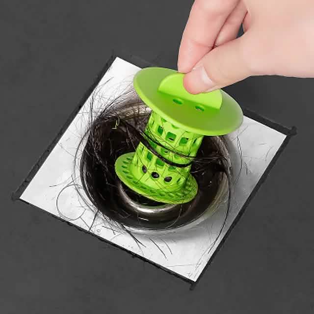 3er-Pack: Badezimmer-Abfluss Haarfänger Badewannen-Stöpsel Waschbecken