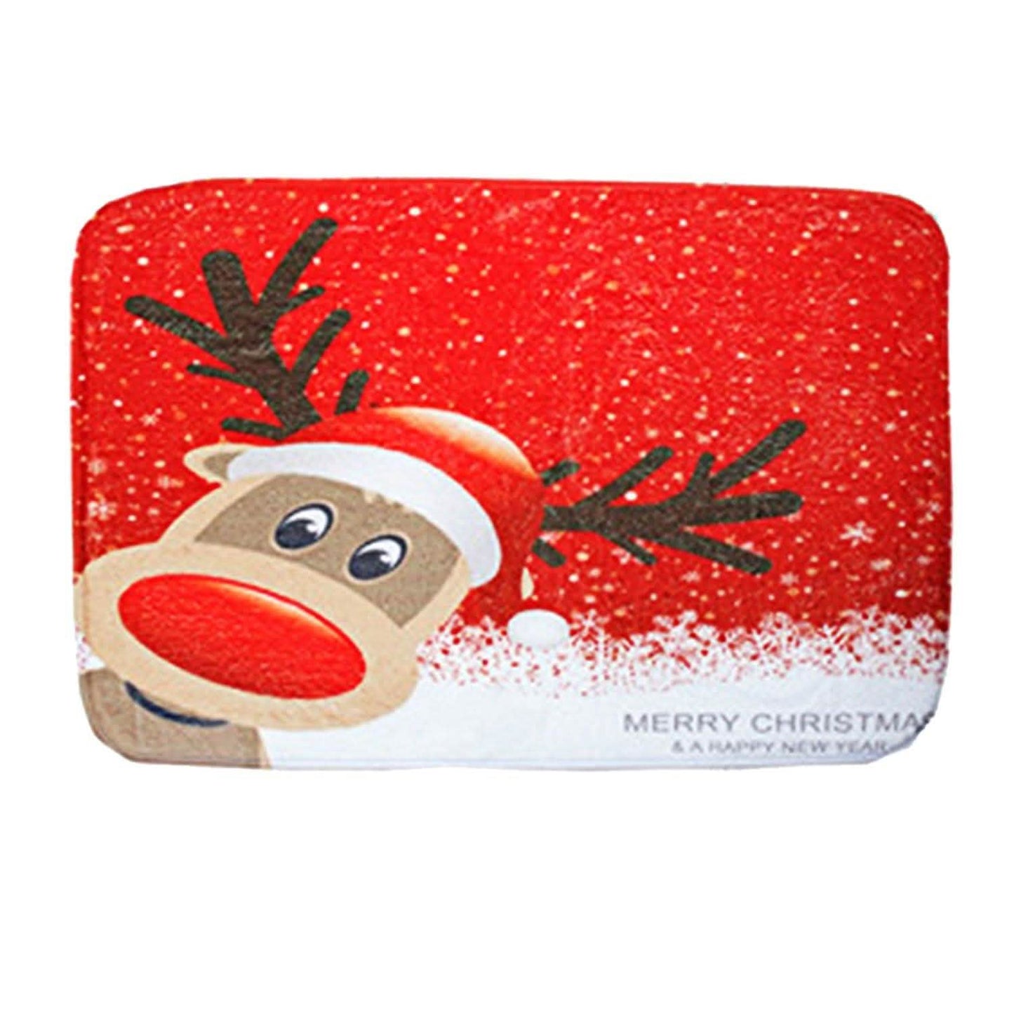 3er-Pack: Weihnachts-Badematten-Set
