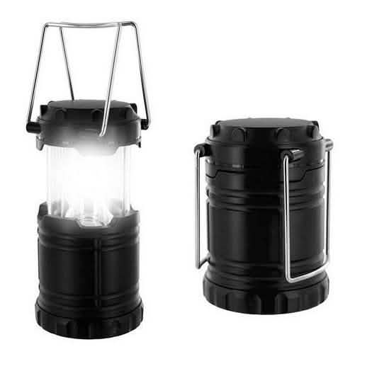 3er-Pack: Zusammenklappbare Mini-Laterne mit ultrahellem LED-Licht