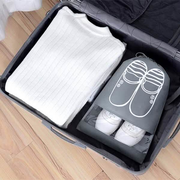 3er-Pack: Schuhbeutel mit Kordelzug