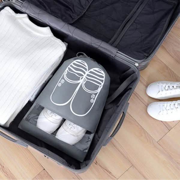 3er-Pack: Schuhbeutel mit Kordelzug