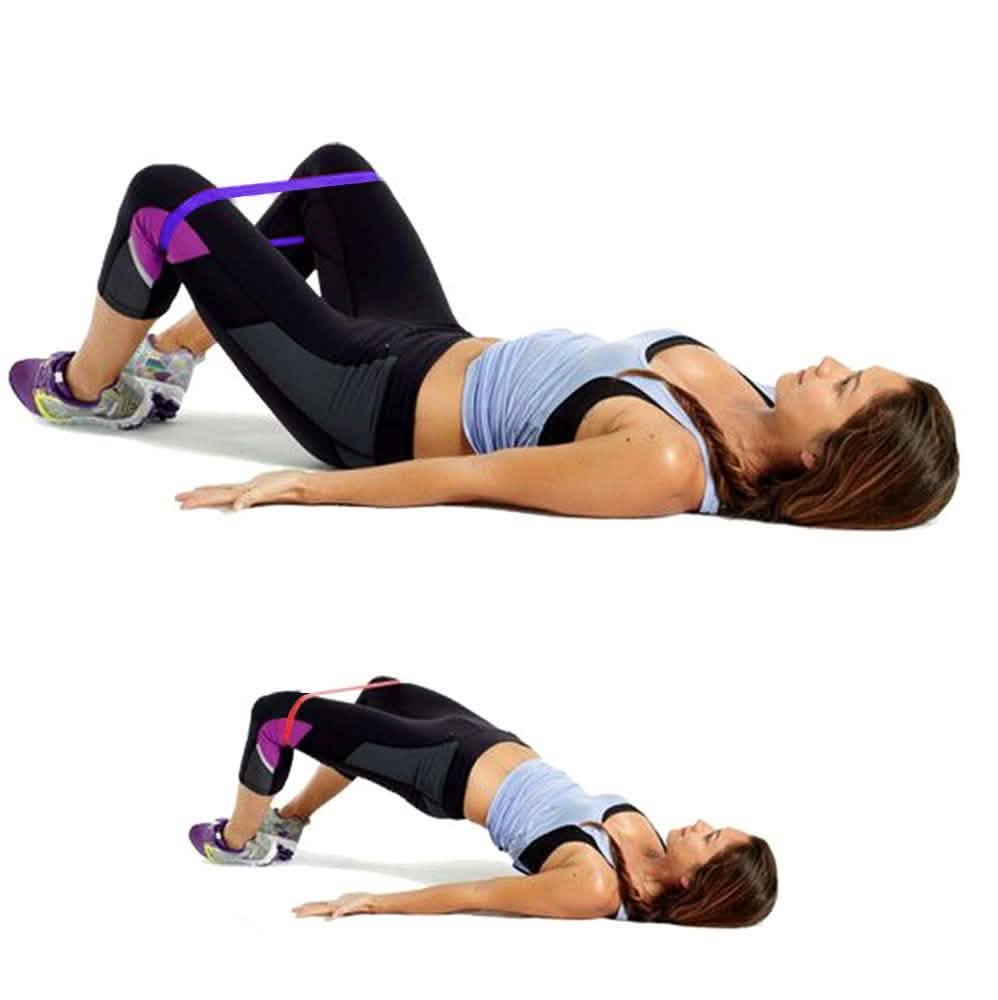 3er-Pack: Widerstandsbänder Trainingsgürtel Stretch-Therapie Laufen Pilates