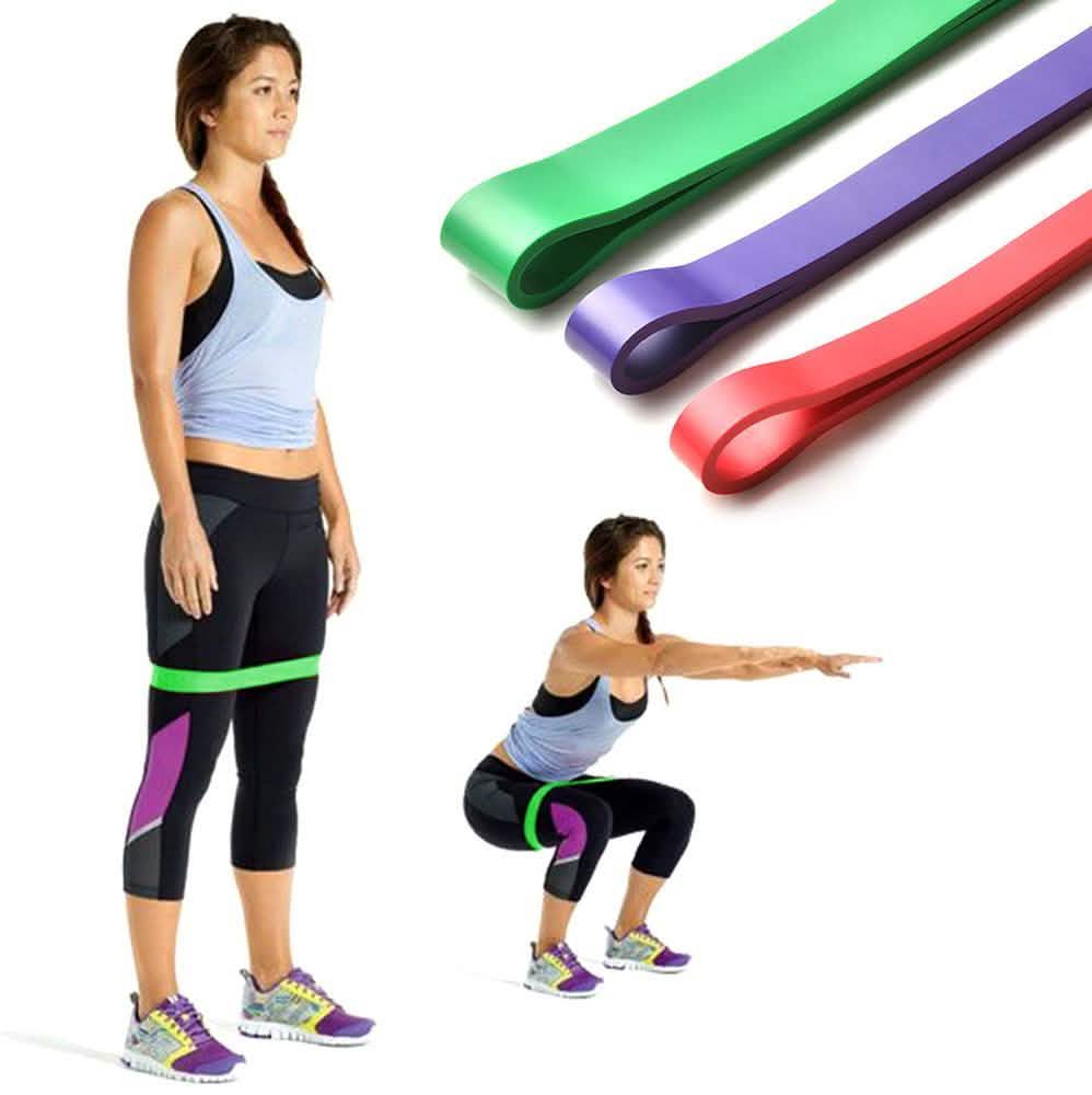 3er-Pack: Widerstandsbänder Trainingsgürtel Stretch-Therapie Laufen Pilates