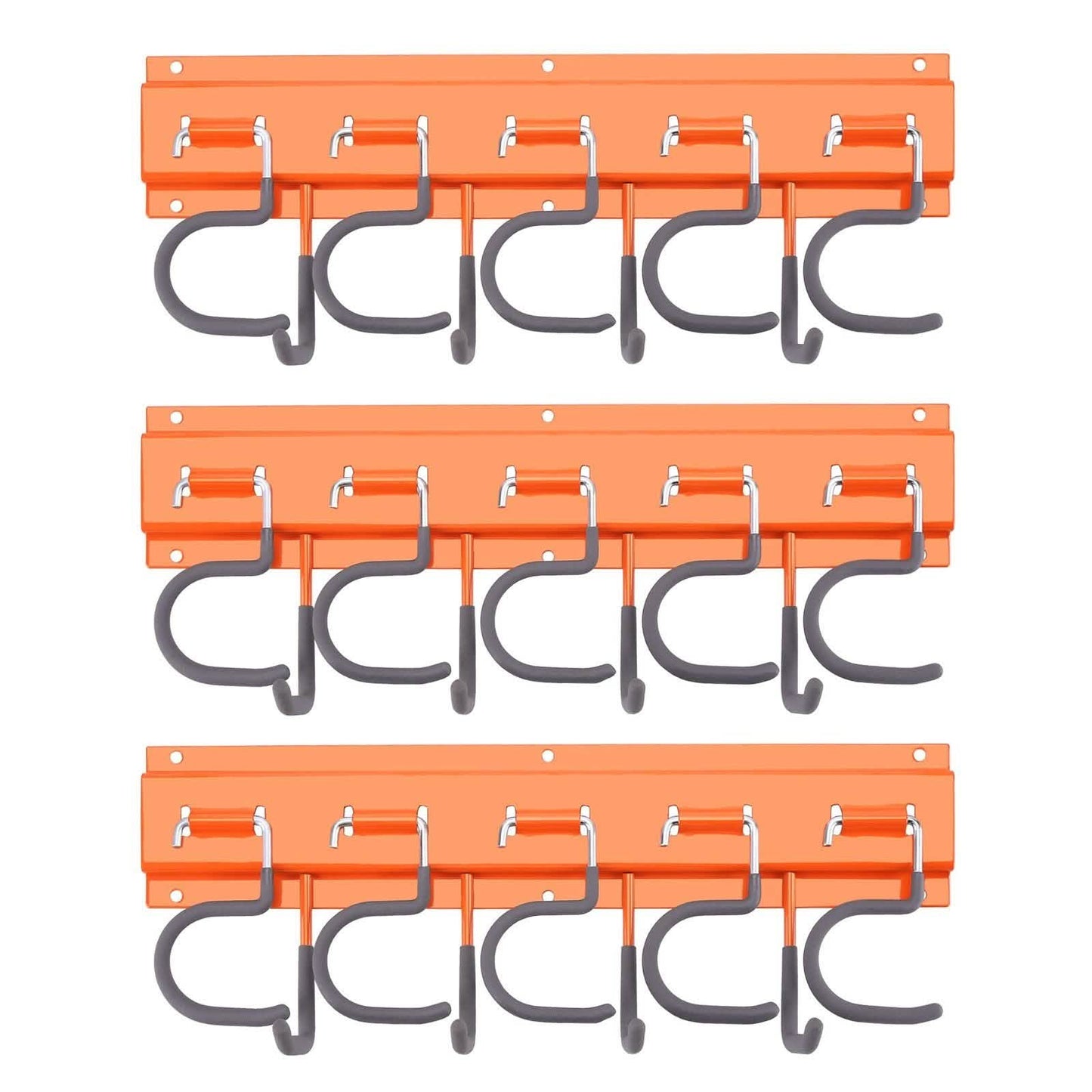 Gartengerätehalter Wandmontierter Haken-Set für Zuhause und Garage