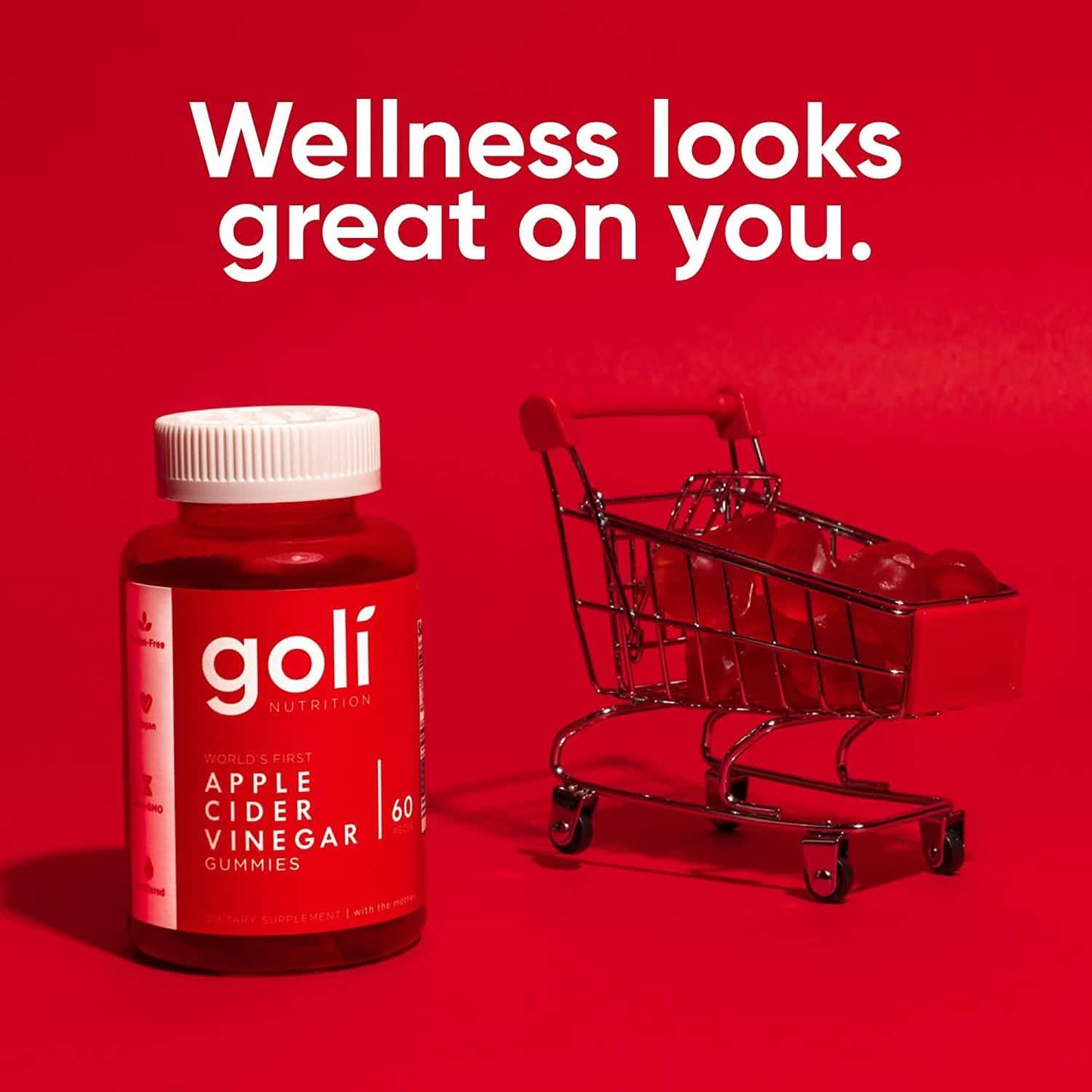 3er-Pack: Goli Apfelessig-Gummivitamine