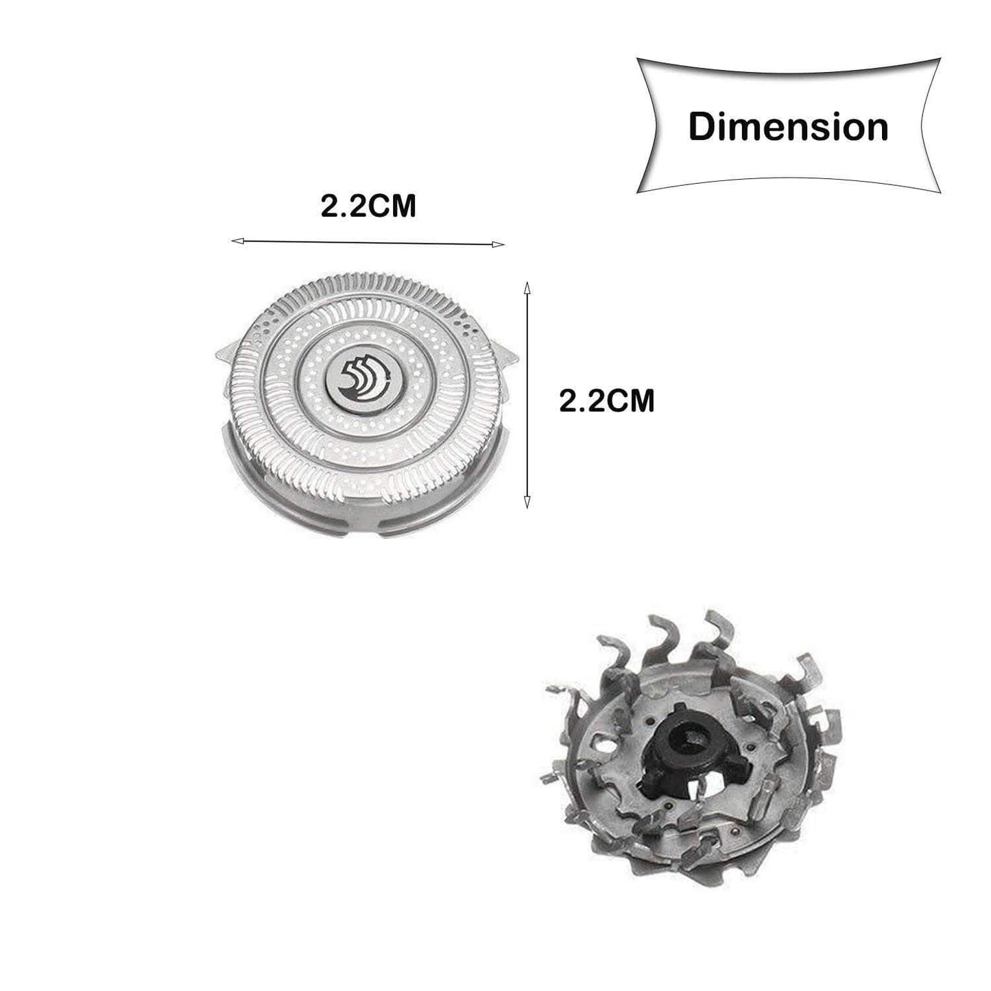 3er-Pack: HQ9 Scherköpfe Ersatzklingen für Philips Norelco Speed