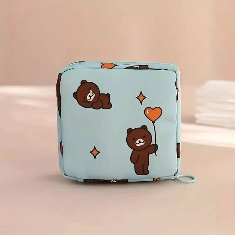 3er-Pack: Kulturtasche für Damenbinden mit großer Kapazität