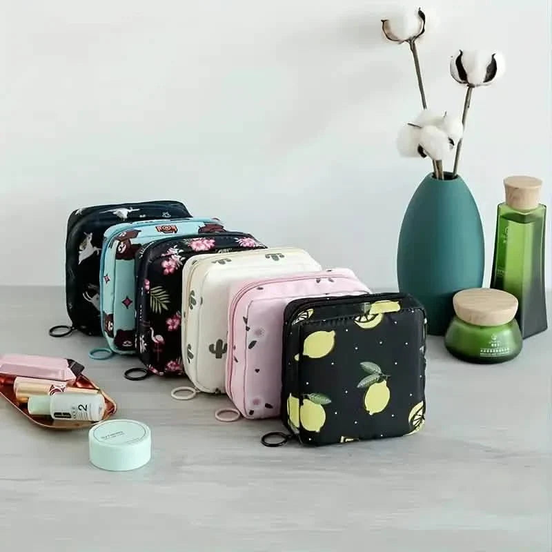 3er-Pack: Kulturtasche für Damenbinden mit großer Kapazität