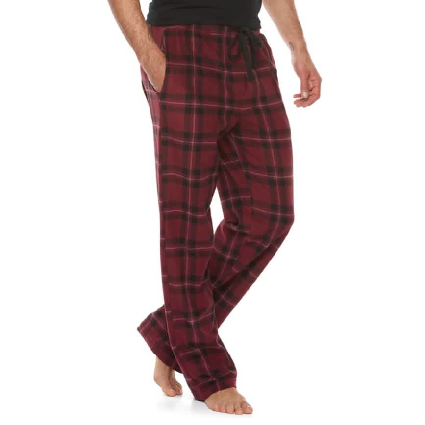 3er-Pack: Herren Microfleece Schlafanzughosen, verschiedene Ausführungen