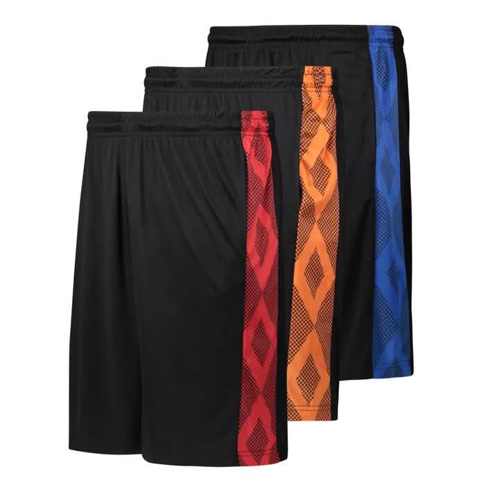3er-Pack: Feuchtigkeitsableitende Performance-Shorts für Herren