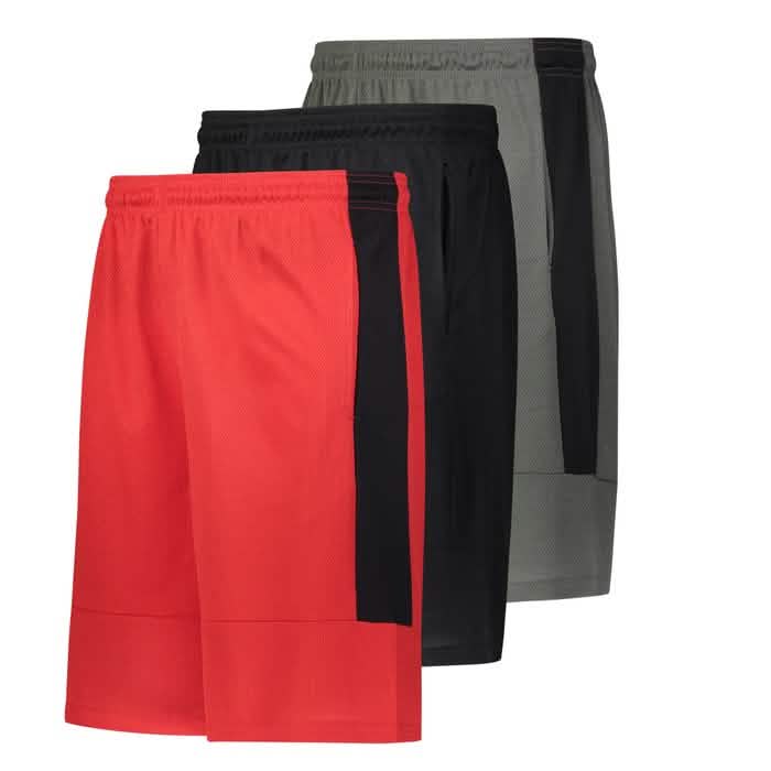 3er-Pack: Feuchtigkeitsableitende Performance-Shorts für Herren