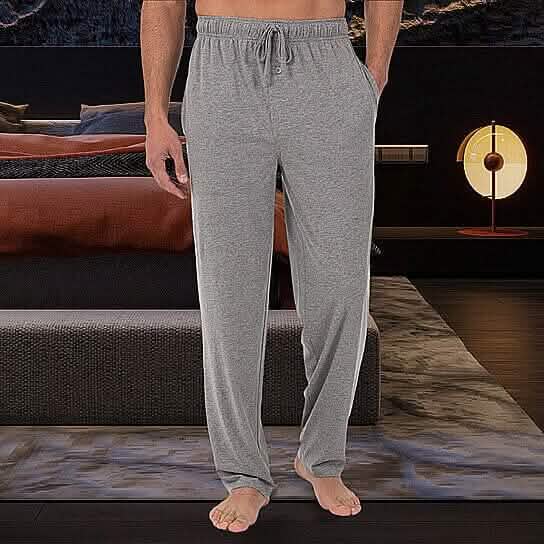 3er-Pack: Pyjamahose für Herren, einfarbig