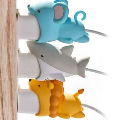 3er-Pack: Handykabel-Beißschutz für iPhone-Ladekabel