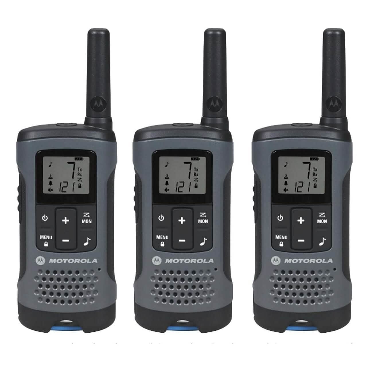 3er-Pack: Motorola Solutions, tragbare FRS, T200TP Talkabout Funkgeräte (Generalüberholt)