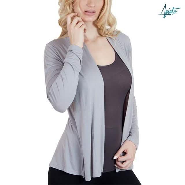 3er-Pack: Mehrfarbige Agiato moderne Basic-Strickjacken – Extra Small