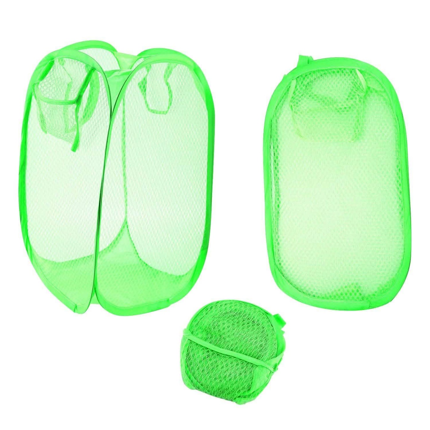 3er-Pack: Pop-Up-Wäschekörbe faltbar