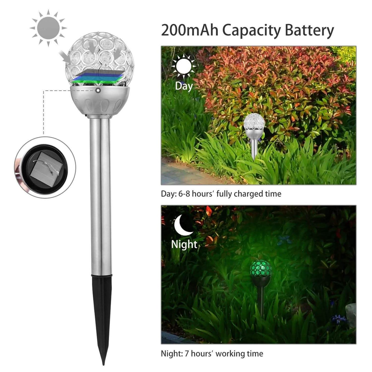 3er-Pack: Solarek Outdoor-Solarleuchten