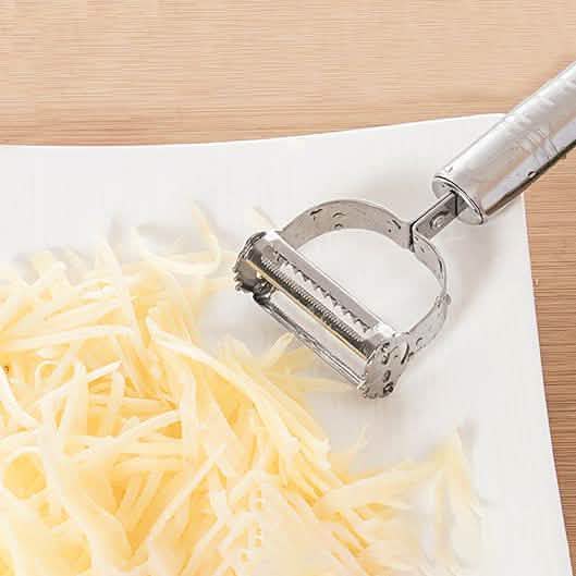 3er-Pack: Edelstahl-Reibe für Kartoffeln, Gurken und Karotten