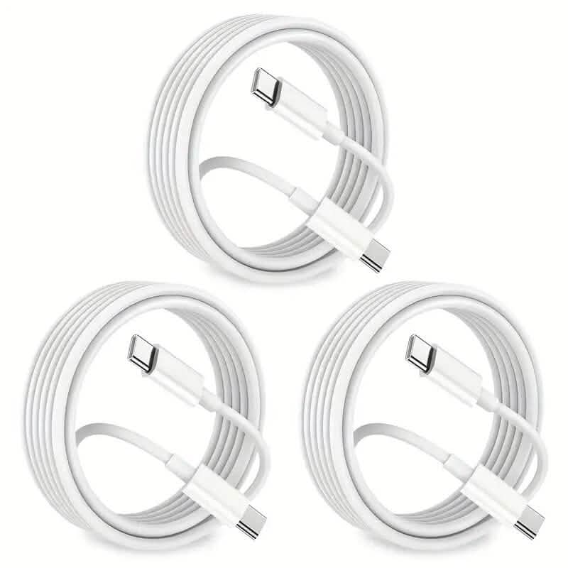 3er-Pack: USB-C-Schnellladekabel